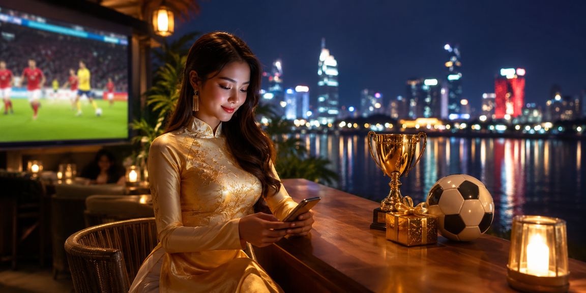 Người hâm mộ ở Hà Nội theo dõi bóng đá và đọc kèo trên điện thoại